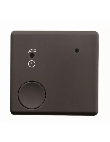 Gewiss gw21810 electronic timed push button with remote control input 230v ac 50/60hz 30s 15min 2 modules system bl