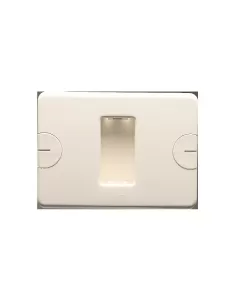Assiette compacte 1p ivoire auto