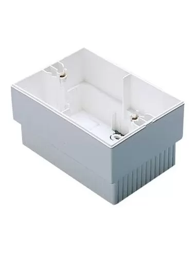 Gewiss gw32431 wall box 3 places white cloud playbus