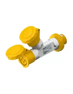 MOLTIPL.ST.2U 2P+E 16A 110V 4H