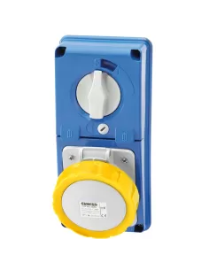 Gewiss gw66343n pr bl ip67 c f 3pt 63a 110v 4 h cbf