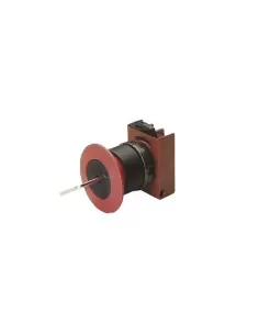 Bouton champignon d.40mm retenue+clé