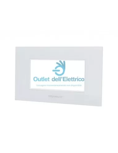 Marlanvil 7253.J.VE.PE.C jolly-qb plate white pearl glass -frame