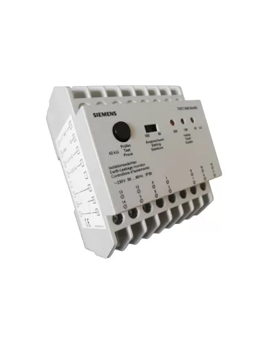 Contrôleur d'isolement Siemens 7vc16466aa00 type n pour salles médicales avec bouton de commande