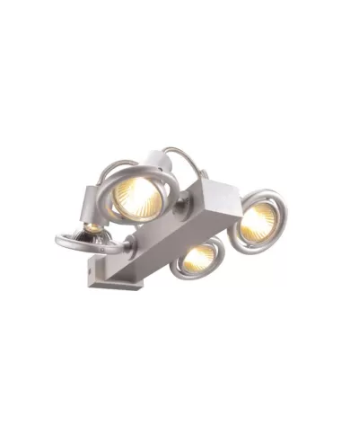 SLV 157082 Lika, silbergrau, GU10