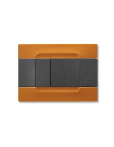 Placca tec arancio s.franc. 3m