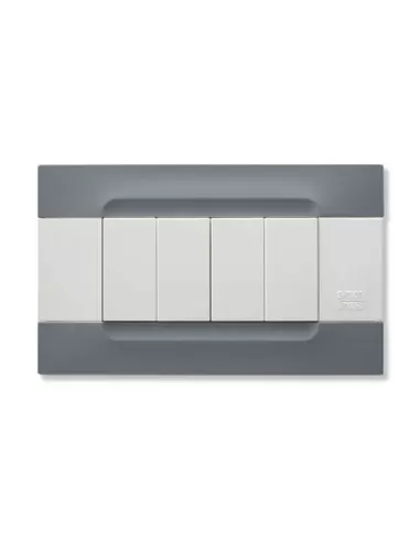 Placca tec grigio berlino 4m