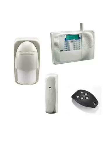 Urmet 1057//901 urmet anti-intrusion kit anti-theft alarm via radio 4pcs control unit remote control and passive infrared