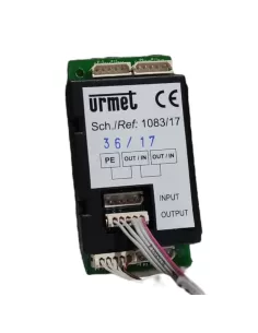 Urmet 1083/17 Expansion module 16 buttons steel synthesis
