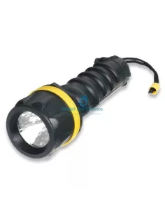 Lampe torche en caoutchouc 3D Velamp IRUB3LED.012L à 3 LED