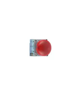 Siemens 3SB35016BA20 Voyant de gemme à rayures en métal rouge