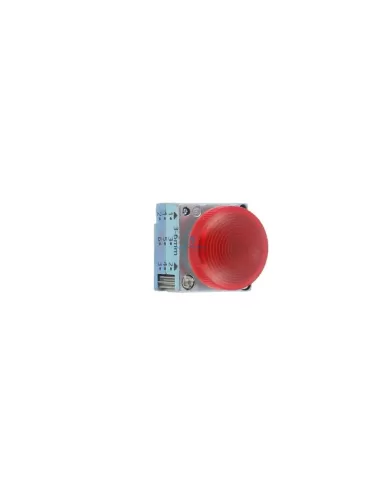 Siemens 3SB35016BA20 Voyant de gemme à rayures en métal rouge