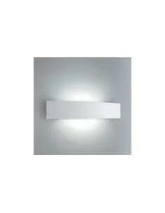 FontanaArte 5244/2BI Riga applique 2X39W G5 blanc fluorescent ral 9010 opale
