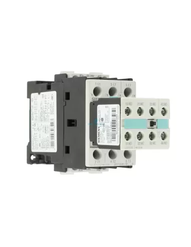 Contacteur Siemens 3RT10261BB44 s0 11 kW 2L+2R 24 Vcc