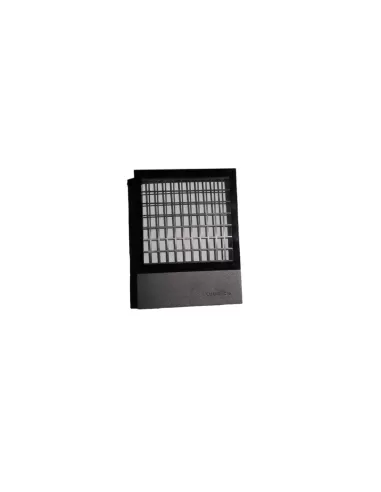 Applique murale LED C4 05-9726-Z5-37, 60 LED 3,2 W, grise