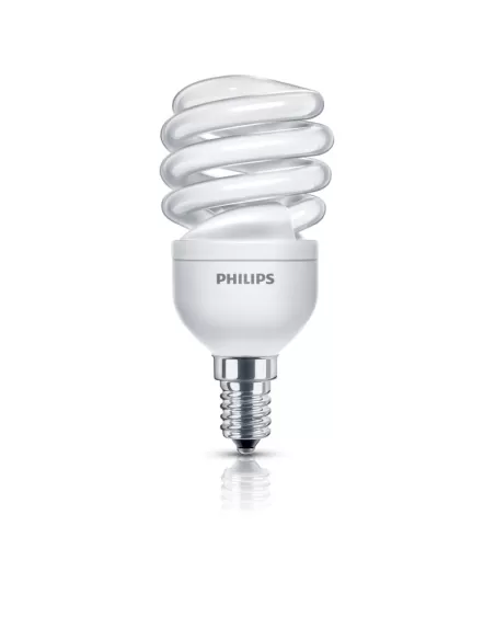 Philips Economy Spiral Bulb 12W E14 2700K Warm Light