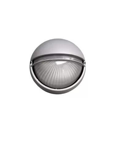 Relco 202S/SIL Silver outdoor ceiling light 60W E27 IP54