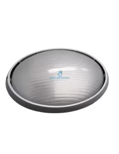 Relco 211SA/SIL Runde Deckenleuchte für den Außenbereich 1x100W Silber E27 IP54