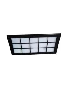 Goccia 5711ne Difusor múltiple en policarbonato 11W NEGRO