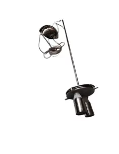 Suspension chromée Viabizzuno a8.502.32 h2o E27 2x75