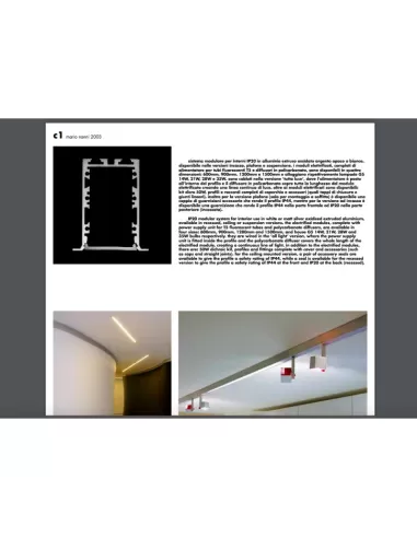 Viabizzuno F6.129.12 C1 recessed matt silver G5 28w all light