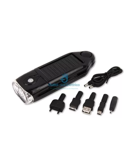 Velamp IN350 solar LED flashlight