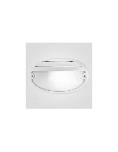 Performance in lighting 329996 Chip oval ceiling light 25 grill white IP65