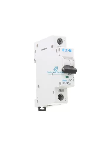 Eaton faz6-d63/1 disyuntor 6ka 1p d 63a