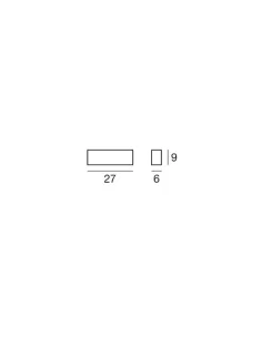 Linea Light 1139 Applique incurvée g24q-2 18w blanc r90 2