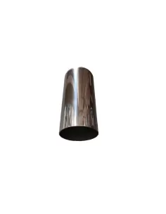 Panzeri P3722 Eine zylindrische Deckenleuchte d105x210 aus poliertem Aluminium