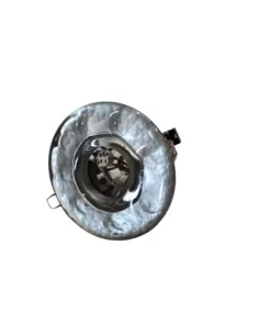 Cast glass recessed lights glass silver gu5.3