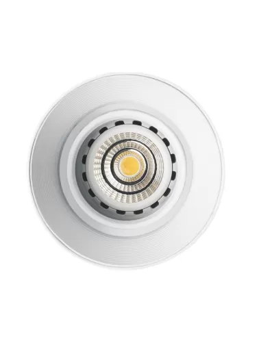 Marino Cristal 55927 Tondo/30 Plafond blanc 30cm