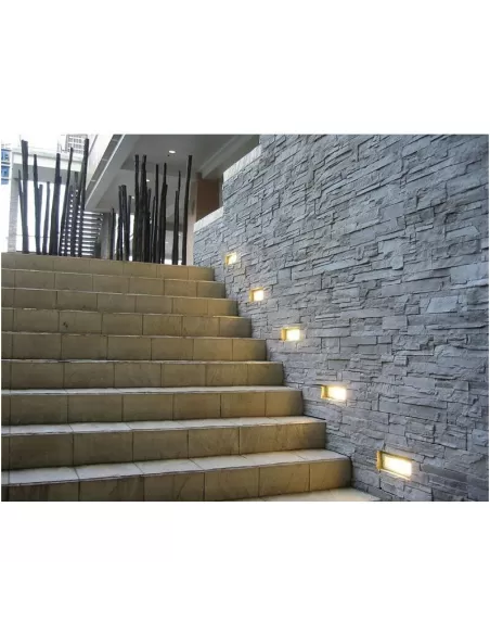 Flos 620900.2 Aretè recessed wall light 26w g24d-3 aluminum