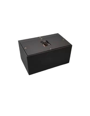 Applique murale Flos 712753.3 Zelda G9 75W, lentille à boutonnière anthracite