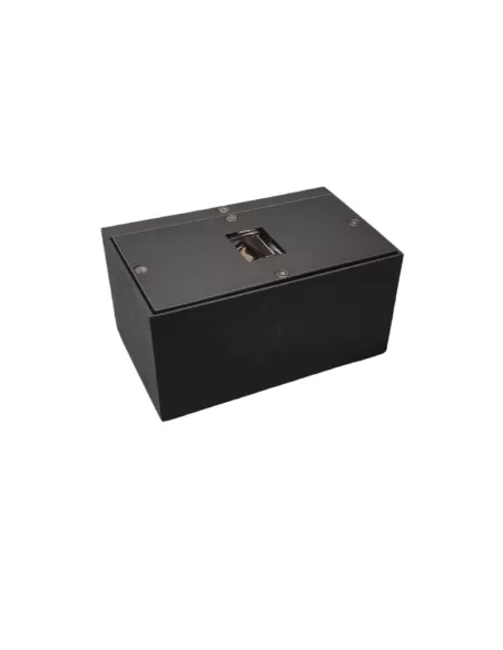 Applique murale Flos 712753.3 Zelda G9 75W, lentille à boutonnière anthracite