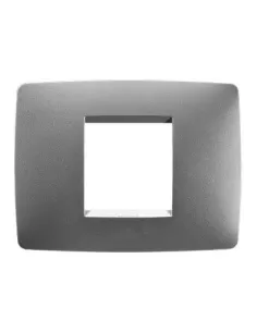 Gewiss GW16102VT Une plaque titane 2p