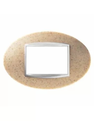 Gewiss GW16303RS Placca art 3p pietra sabbia