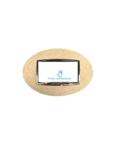 Gewiss GW16304RS Plaque art 4p grès