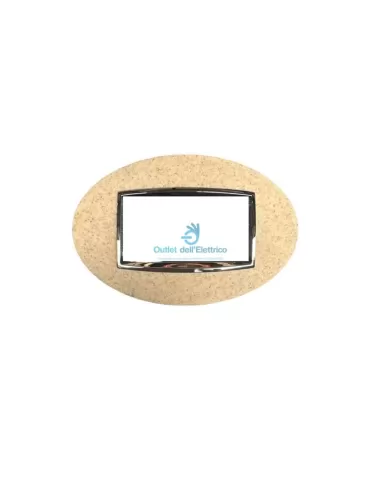 Gewiss GW16304RS Placca art 4p pietra sabbia
