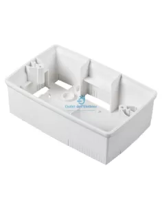 Gewiss GW16744 Boîte murale pl.st.it.one 4p blanc