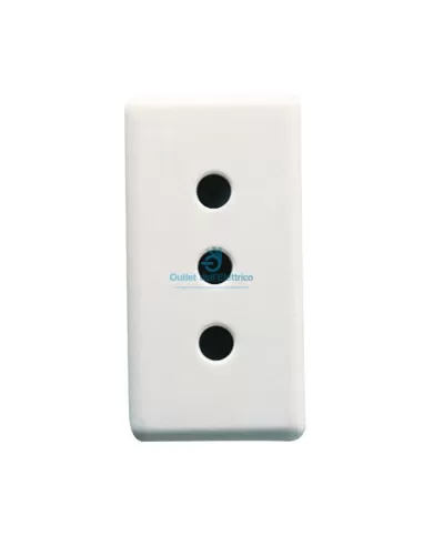 Gewiss GW20201 2p+t 10a st.ital.con socket with sch.sy/wt