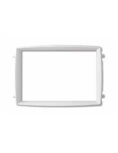 Elektrische Kanäle ECL2981-4WH Mylife 4-Modul-Weißplattenadapter