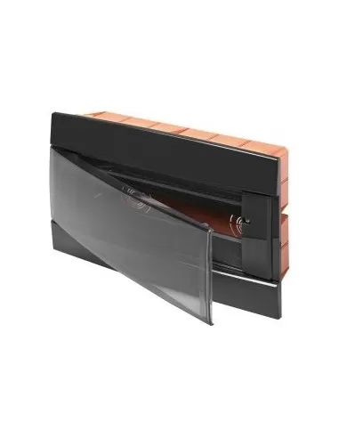 Gewiss GW40229TN Tableau d'ameublement encastrable 12m toner noir