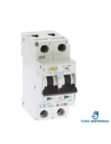 Eaton Pkp62-40/2/c/003 disyuntor diferencial 2p 40a c0,03-ac 6ka