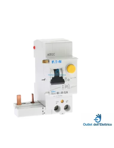 Eaton Fbsmv-40/2/01-s/a blocco differenziale 40a 2p 01-s/a