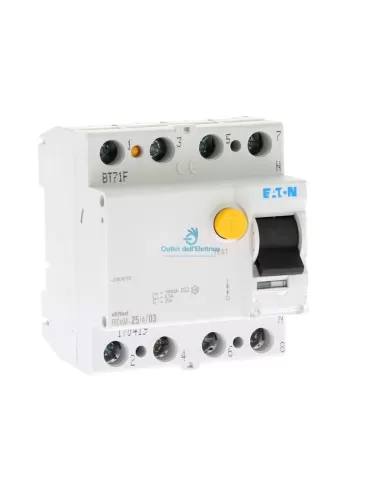 Eaton Frcmm-25/4/03 differenziale puro 4p 25a 0,3