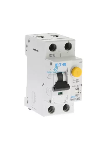 Eaton Frbm6-c25/1n/003 disjoncteur différentiel 1p+n c25 6ka 0,03