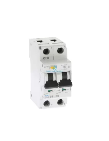 Eaton Frbm6-c16/2/003 interruttore magnetotermico differenziale c16 2p 6ka 0,03