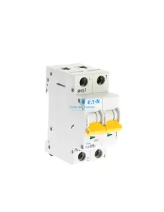 Eaton pls6-d25/2 disyuntor 6ka 2p d 25a
