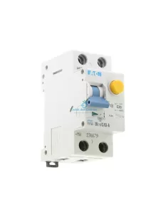 Eaton Pkn6-20/1n/c/03-a interruttore magnetotermico differenziale 1p+n 20a c  0,3 6ka cl.a